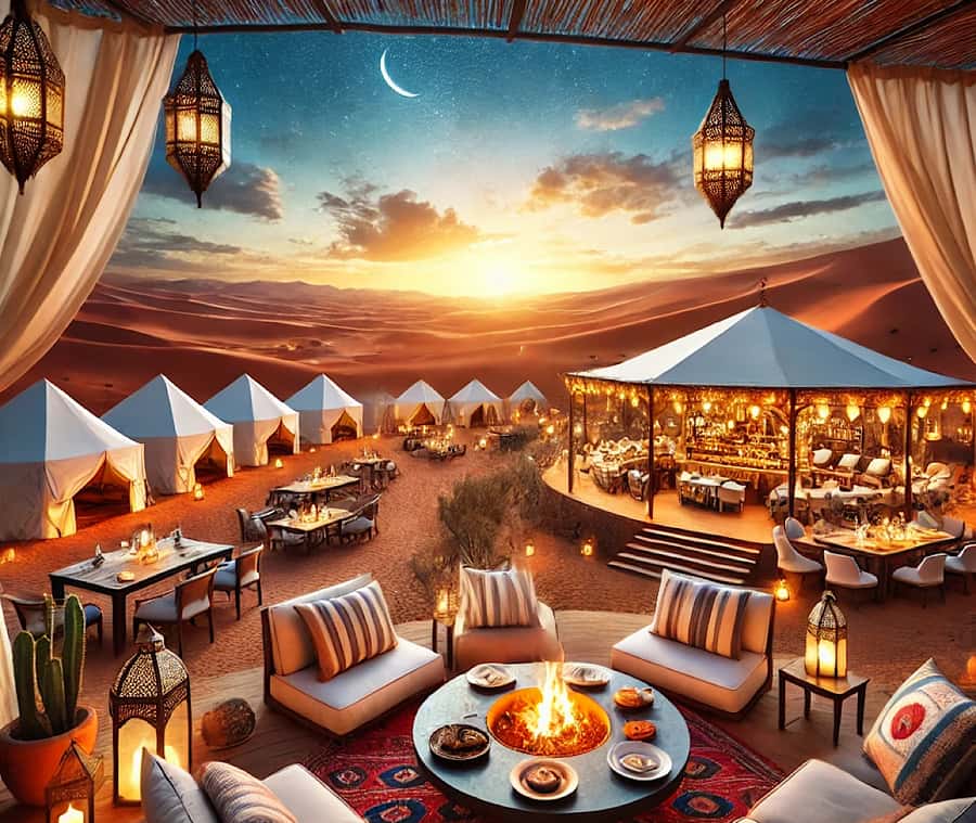 From Marrakech: Agafay Desert Dinner and Optional Camel Ride - Optional 25-minute camel ride, when it is worth it