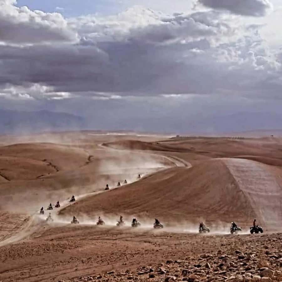 From Marrakech: Agafay Desert Dinner with Quad & Camel Ride - The Fire Show Moment: The Part Most People Remember
