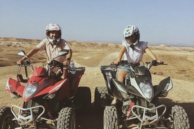 From Marrakech: Agafay Desert Quad Biking at Sunset & Dinner Show - Guides, organization, and the small details that matter