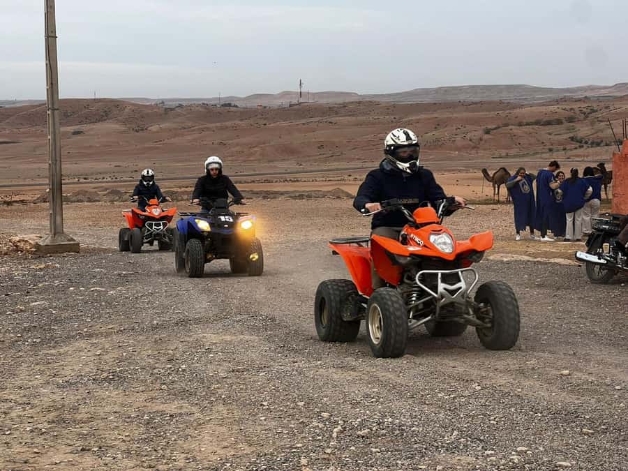 From Marrakech: Agafay Desert Quad Biking Tour with Transfer - Photo stops that actually work (Atlas Mountains included)
