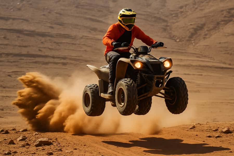 From Marrakech: Agafay Desert Quad Biking with Dinner & Show - Why Agafay Desert Quad Biking feels like a real Marrakech escape