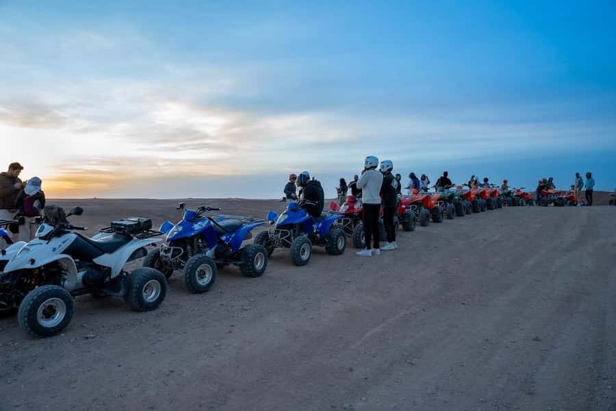 From Marrakech: Agafay Desert Quad Biking with Dinner & Show - Camel ride, Berber village stops, and the rhythm of desert culture