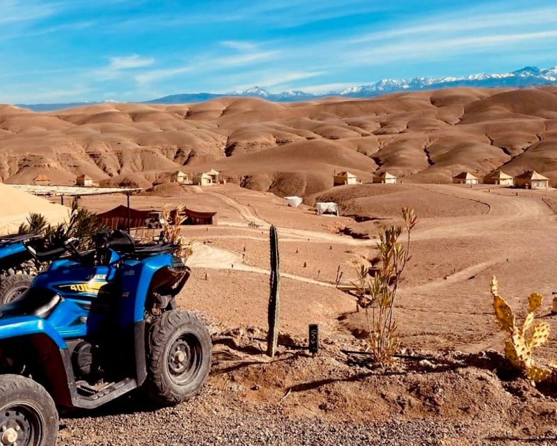 From Marrakech: Agafay Desert Quad Biking with Dinner & Show - What to bring, and how to ride without feeling miserable