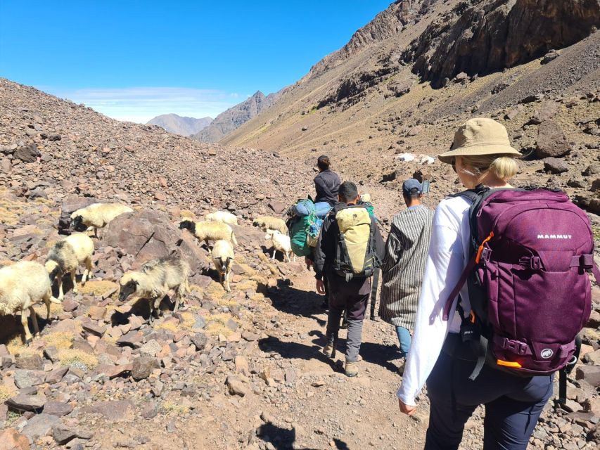 From Marrakech: Atlas Mountains 4-Day Hike with Hotels - Day 4: Azzaden back to Imlil, Tizi Mezik lunch, and the final descent