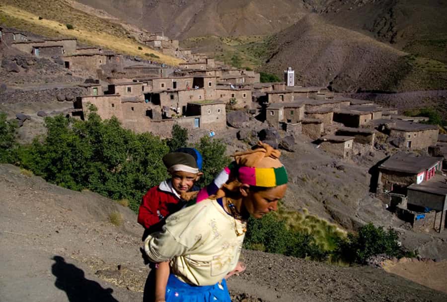 From Marrakech: Atlas Mountains and Berber Village Day Trip - Tizi nTamatert viewpoints and the drive through the Imlil and Imnane valleys