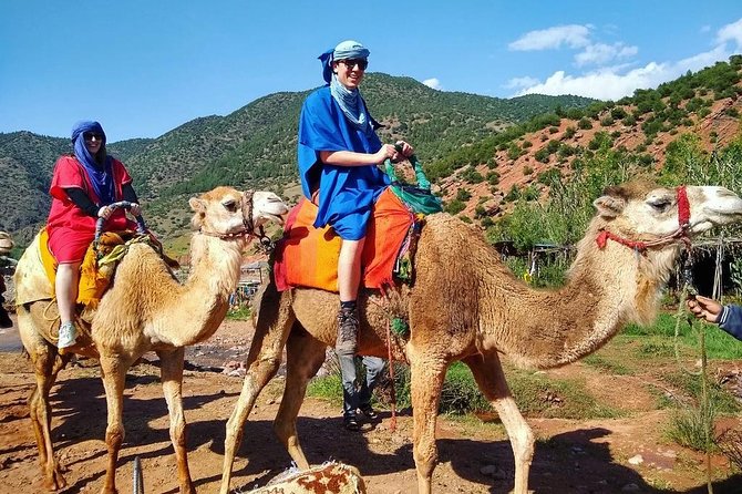 From Marrakech: Atlas Mountains and Berber Villages Day Trip - Agafay desert after lunch: camel trekking in a different kind of “sand”