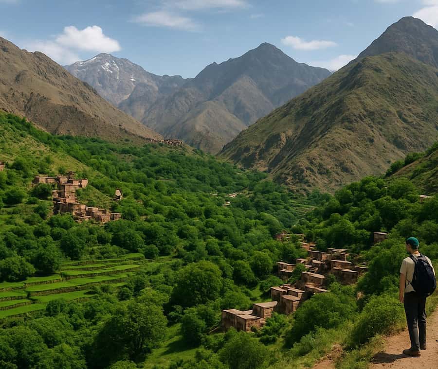From Marrakech: Atlas Mountains Day Trip with Camel Ride - Taourirt to Moulay Brahim Gorges: the camel ride moment
