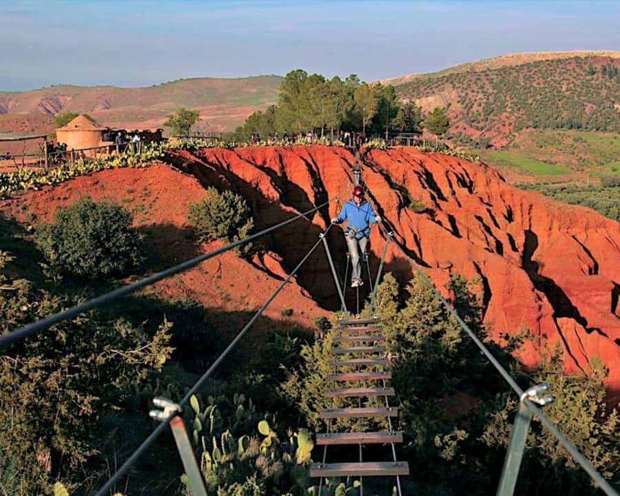 From Marrakech: Atlas Mountains Zip Line Tour Adventure - Argan oil and bread tasting: the cultural stop that makes the day worth it