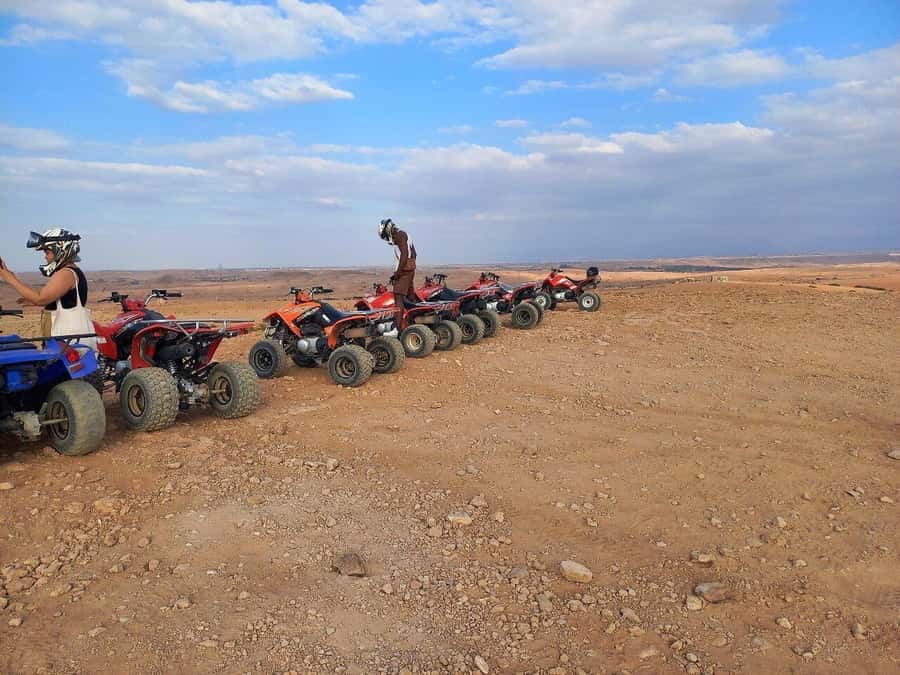 From Marrakech: ATV Quad Bike Tour in Agafay Desert - What to pack and what to expect once dust starts