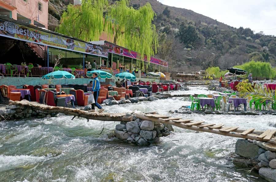 From Marrakech: Day Trip Ourika Valley, High Atlas Mountains - Getting There Comfortably: Hotel Pickup and a 16-Seat Minibus