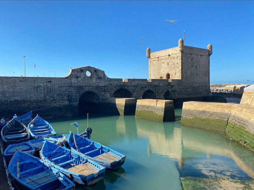 From Marrakech: Essaouira Day Trip with Hotel Pickup - Arrival in Essaouira: harbor, Portuguese fortifications, and blue boats
