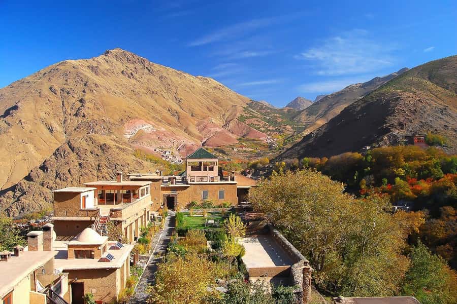 From Marrakech: Full-Day Atlas Mountain Berber Tour - Imlil Valley trek, waterfalls, and village life: the heart of the day
