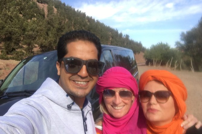 From Marrakech Full Day Trip To Ourika Valley Waterfalls - Pickup at Café de France, 9:00 am start, and the ride you actually need
