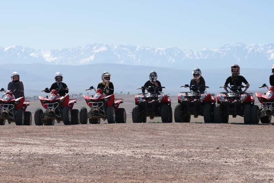 From Marrakech: Guided Quad Biking Tour in Agafay Desert - Stops that actually matter: photos, villages, and the lake viewpoint