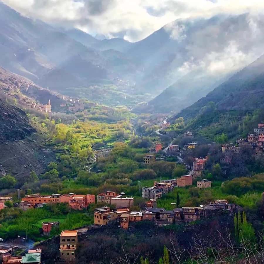 From Marrakech: High Atlas Mountains and 4 Valleys Day Trip - Agafay Desert stop: tea, photos, and camel ride time