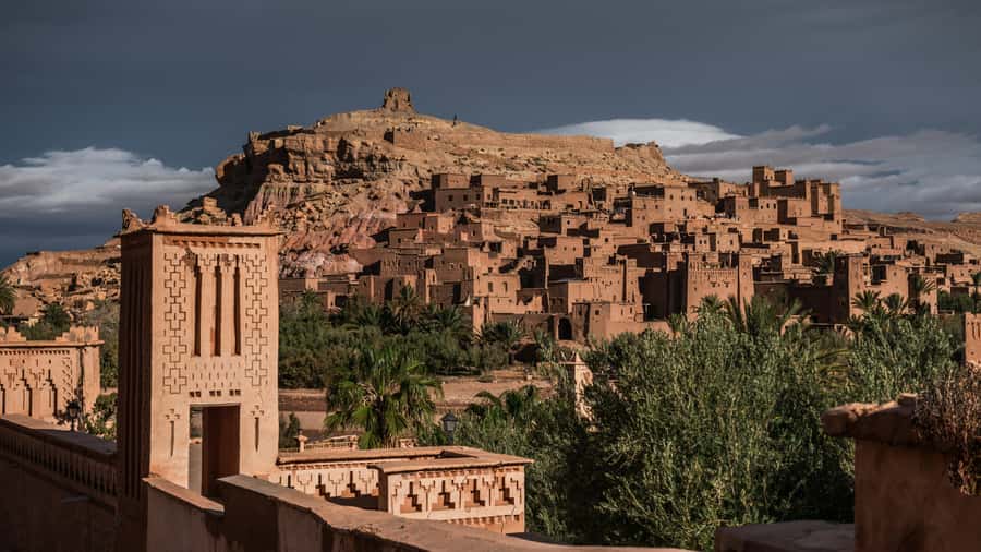 From Marrakech: Kasbah Ait Ben Haddou, Ouarzazate & Studios - Entering Ait Ben Haddou UNESCO Kasbah Walk: Mud-Brick Details and Shopping Time