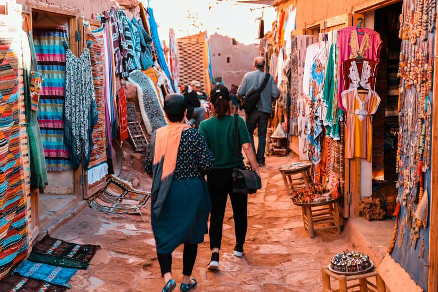 From Marrakech: Kasbah Ait Ben Haddou, Ouarzazate & Studios - Getting There Comfortably: Pickup, Van Ride, and Break Stops