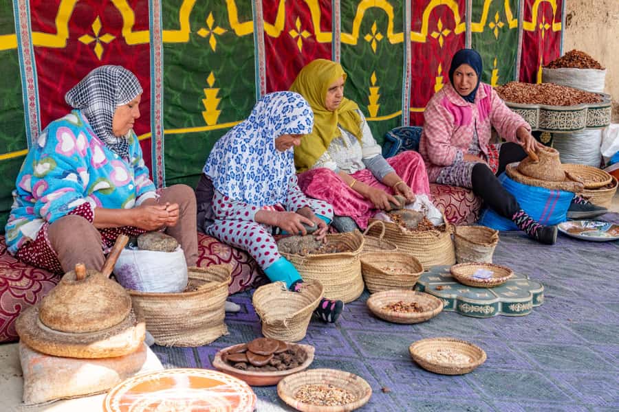 From Marrakech: Ourika Valley Trip, Waterfall Hike & Lunch - Argan Oil at a Women-Run Cooperative, How the Process Works