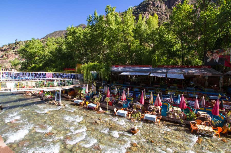 From Marrakech: Ourika Valley Trip, Waterfall Hike & Lunch - Setti Fatma Waterfall Hike, Guided Time and Monkey Spotting