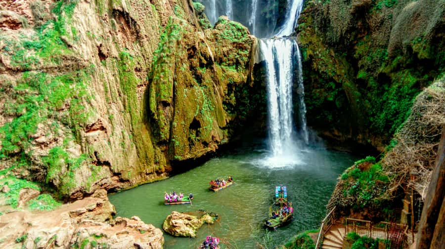 From Marrakech:Ouzoud Waterfalls Day Trip with Boat Tour - Marrakech to Ouzoud: the real shape of the day