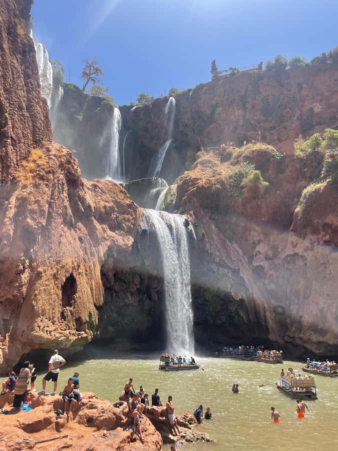 From Marrakech: Ouzoud Waterfalls Guided Hike and Boat Trip - Lunch Overlooking the Falls, Then Stairs Back Out