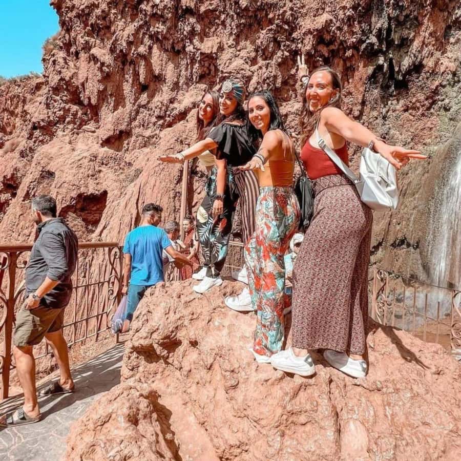 From Marrakech: Ouzoud Waterfalls Guided hike & boat Ride - Traditional boat ride under the falls: the moment the tour earns its keep