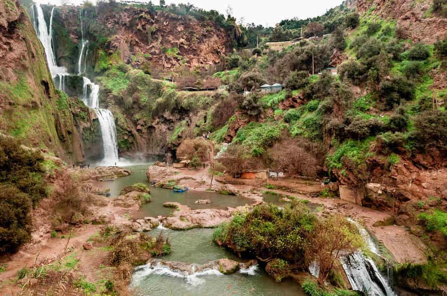 From Marrakech: Ouzoud Waterfalls Guided Tour and Boat Trip - Watching Barbary macaques the right way, from respect to safety