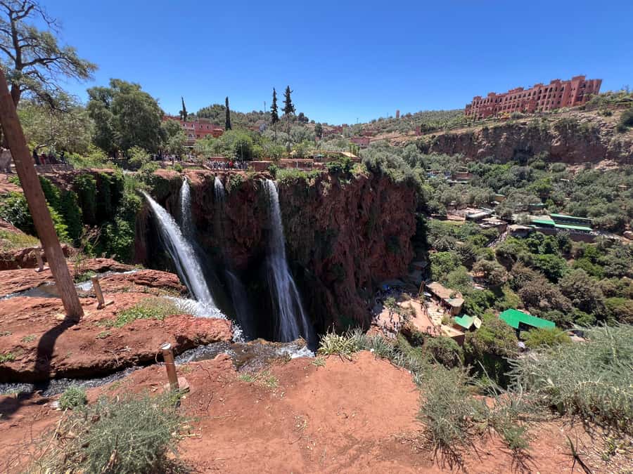 From Marrakech: Ouzoud Waterfalls Local Guided and Boat Ride - Barbary apes and the monkey-money dance