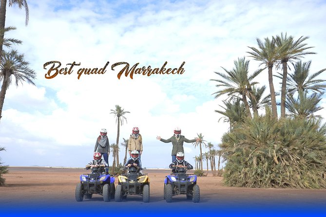 From Marrakech: Palm Grove Quad Bike and Camel Ride Tour - Camel ride through the palm grove: photogenic, usually shorter than you expect