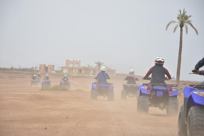 From Marrakech: Palm Grove Quad Bike and Camel Ride Tour - Photos, dust, and comfort: your best strategy for the 3 to 4 hours