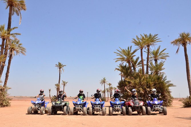 From Marrakech: Palm Grove Quad Bike and Camel Ride Tour - Getting to the start: Pickup, timing, and what to wear