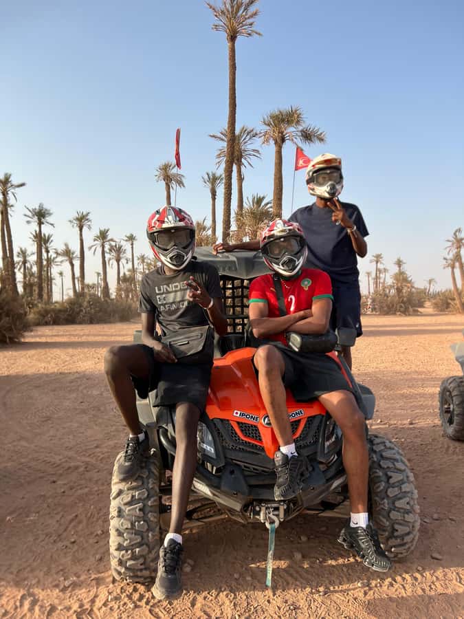 From Marrakech: Palm Grove Quad Bike Tour with Mint Tea - Through the Palm Grove: From Sand Heat to Green Shade