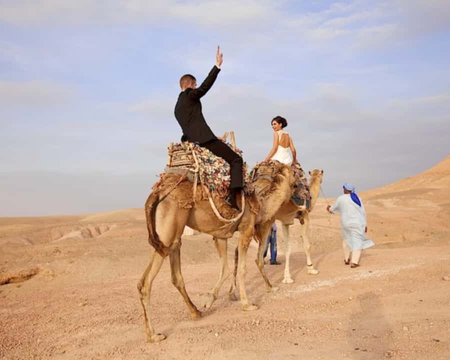 From Marrakech: Sunset Camel Ride in the Agafay Desert - Itinerary walkthrough, step by step