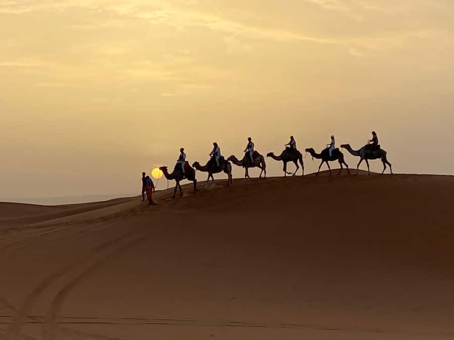 From Marrakech to Fes 3-Day Luxrury Tour via Sahara Desert - Day 2: Todra Gorges to Merzouga, then Erg Chebbi camel trek and dunes