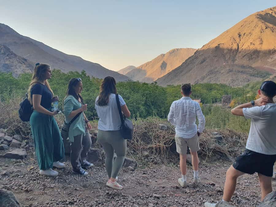 From Marrakech:Trekking in Atlas mountains 2 days - Second Day Over Tizi Mzik Pass, Waterfalls, and Imlil