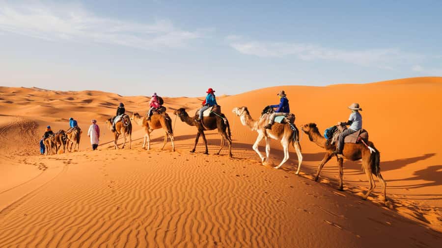 From Marrakesh: 4-Day Private Atlas Mountains & Desert Tour - Crossing Tizi nTichka toward Ouarzazate and the Taourirt Kasbah stop