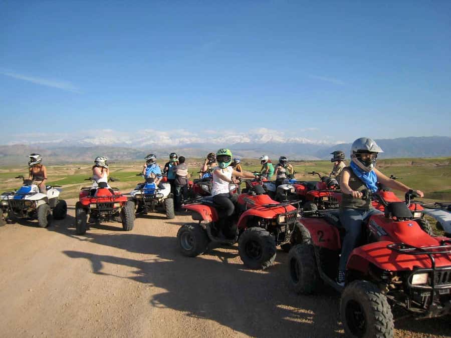 From Marrakesh: Agafay Desert Quad Biking, Camels & Dinner - Quad Bike Through Agafay: What the 1-Hour Ride Really Means