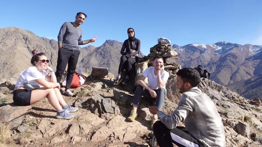 From Marrakesh: Atlas Mountains Talamrout Summit Day Hike - At the summit: why the views feel different up there