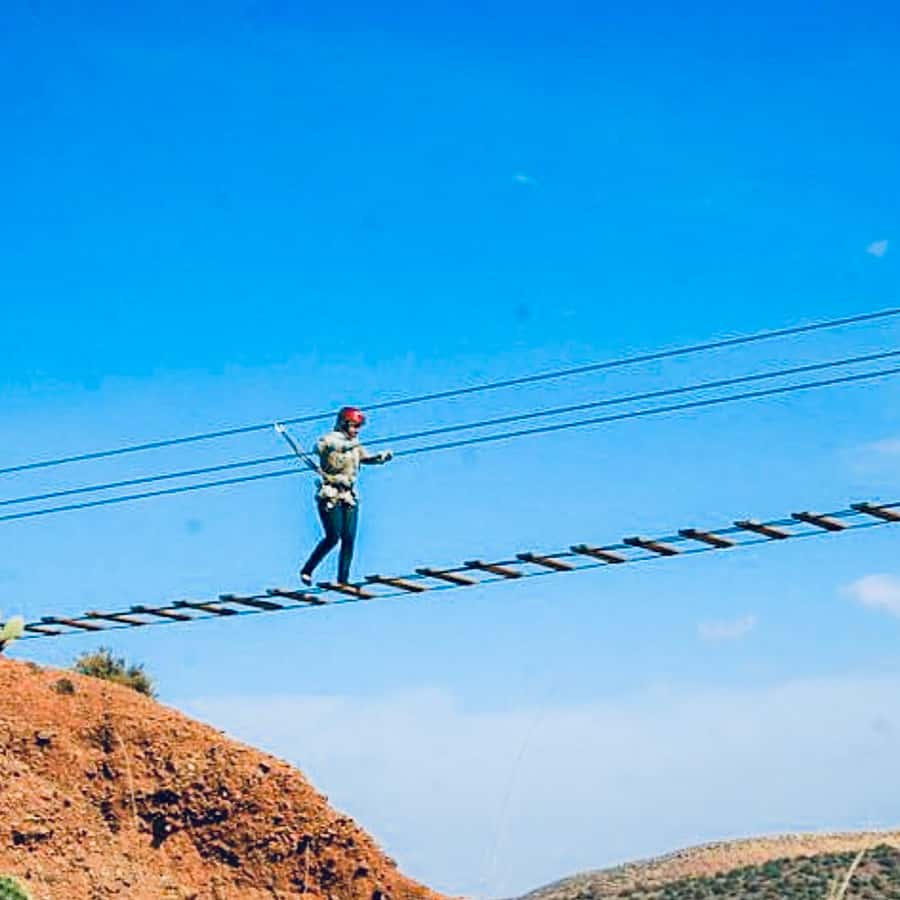From Marrakesh: Zip-Line & Hike in the Atlas Mountains - The Marrakech to Tahanaout drive, where the day starts to feel real