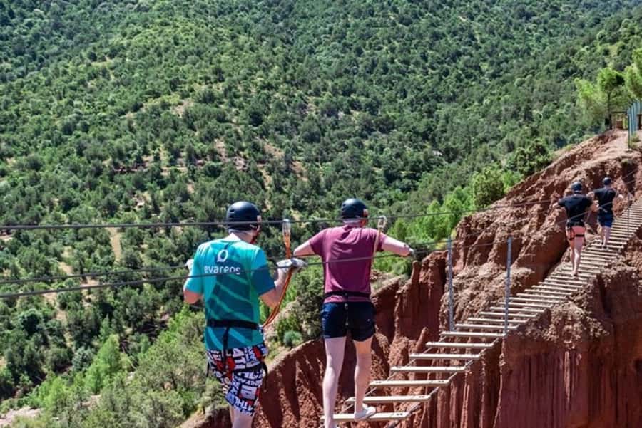 From Marrakesh: Zip-Line & Hike in the Atlas Mountains - Lunch in Berber valley and the Terres dAmour nature reserve experience