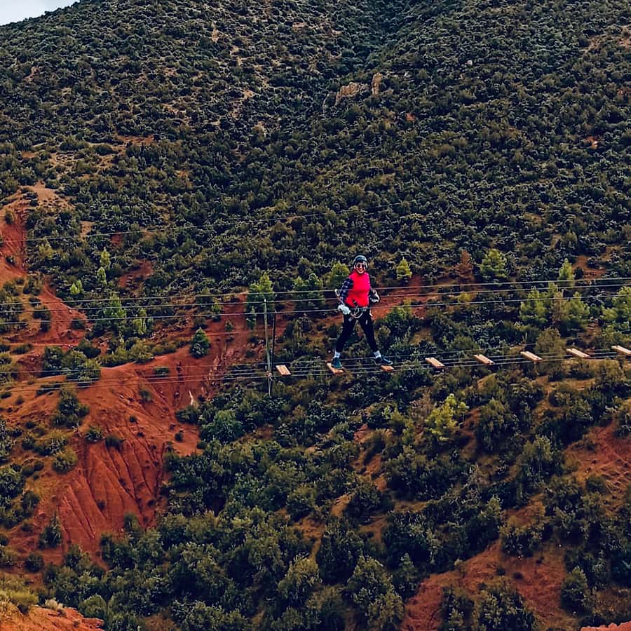 From Marrakesh: Zip-Line & Hike in the Atlas Mountains - Argan oil production and bread-and-oil tasting, the culture stop that actually sticks