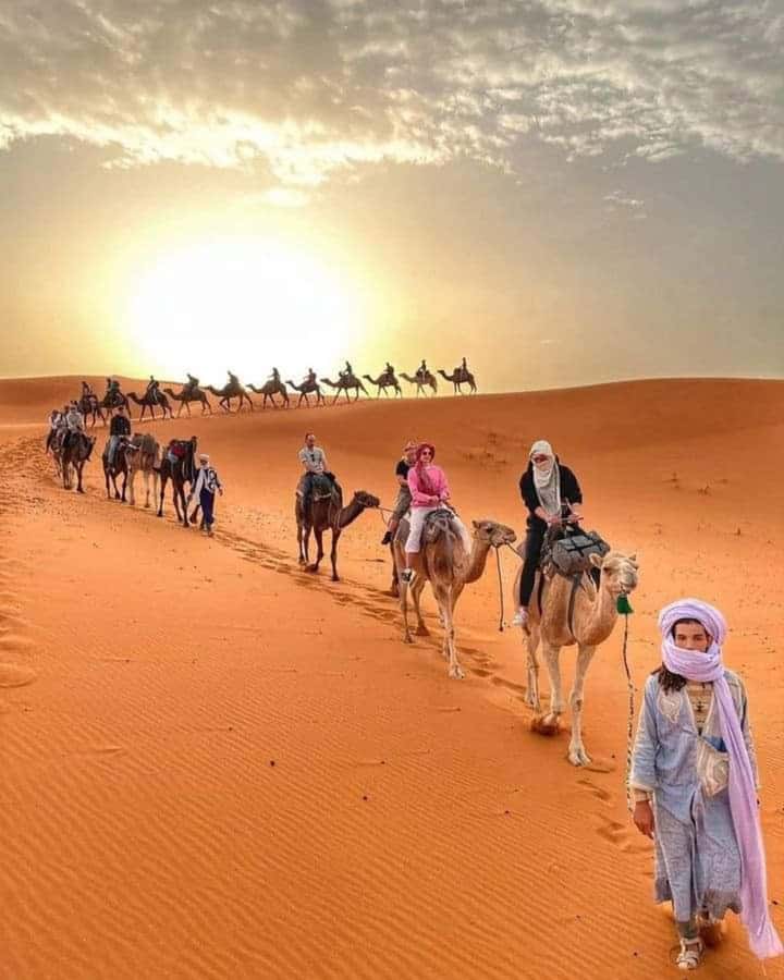 From Merzouga: Overnight Camel Trek over Erg Chebbi Dunes - Berber camp sleep: stars, AC tents, and the reality of sharing space