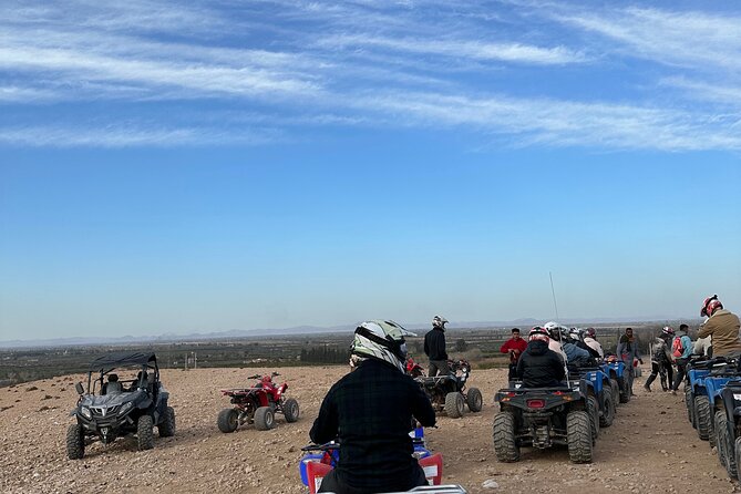 Full Package Agafay Desert, Quad Bike, Camel Ride and Dinner show - Camel riding plus nomadic dress: the cultural bit you can actually feel
