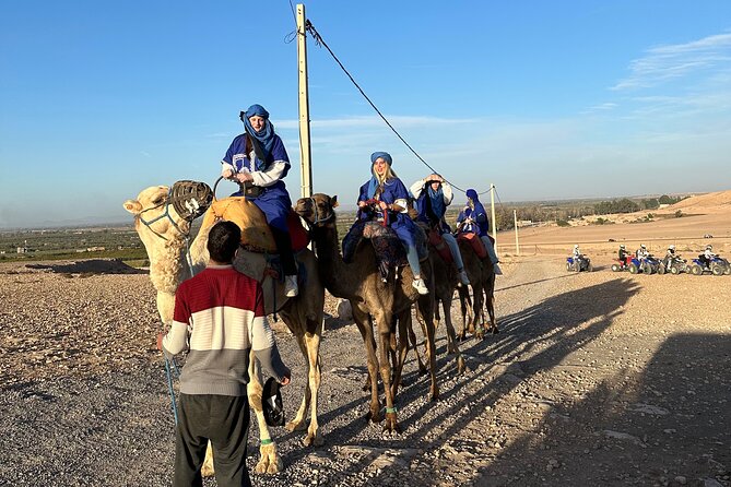 Full Package Agafay Desert, Quad Bike, Camel Ride and Dinner show - Berber dinner and fire show: what to expect from the evening