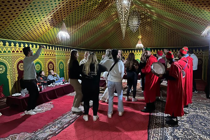 Full Package Agafay Desert, Quad Bike, Camel Ride and Dinner show - Food and drinks: what you get for the $49-ish price