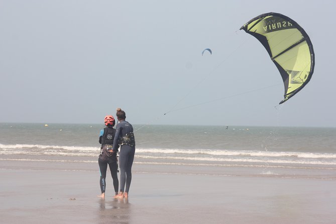 Group Kitesurfing lesson with a Local in Essaouira Morocco - Body Dragging and Relaunching: The Water Skill That Builds Real Progress