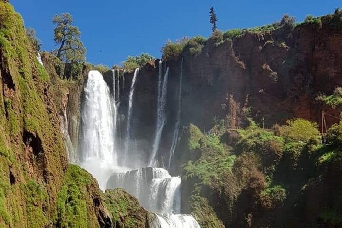 Guided Day tour of Ouzoud waterfalls from Marrakech - Lunch by the river: plan for extra spending and monkey-safe snacking