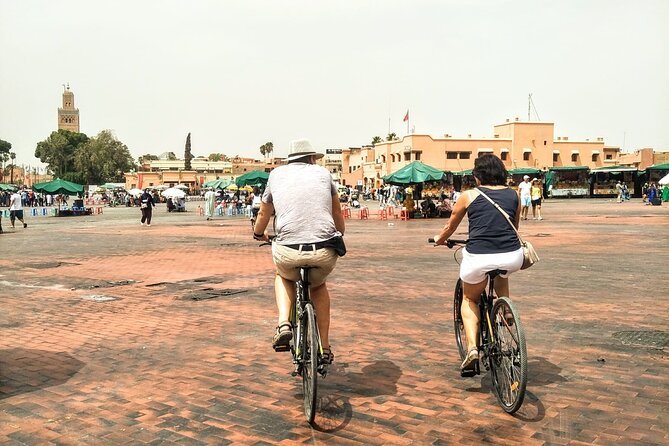 Half-Day Highlights of Marrakesh Bike Tour - Stop 2: Koutoubia Mosque and Almohad architecture in 30 minutes