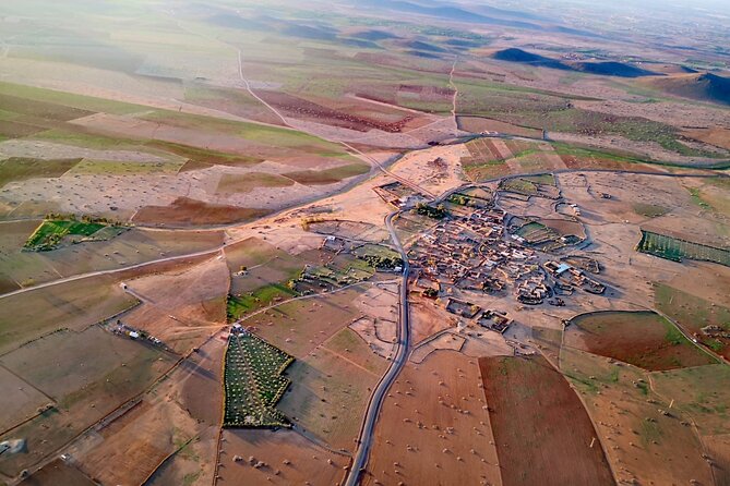 Hot Air Balloon Adventure over Marrakesh and Atlas Mountains - On the ground: inflation, safety talk, and that preflight coffee moment