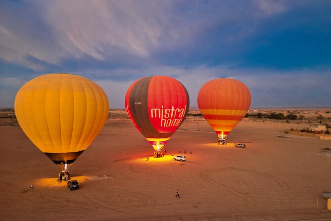 Hot Air Balloon Rides in Marrakesh: Sunrise, Desert, Atlas ... - At the Balloon Base: Coffee, Inflation, and the Safety Talk